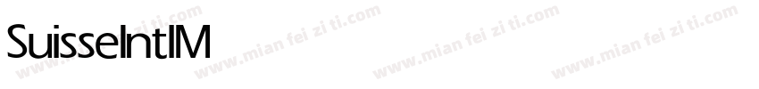 Suisse Intl Medium Medium字体转换